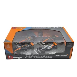   McLaren F1 комплект - #4 Lando Norris - 2023 British GP - 2023 Singapore GP - 2023 Monaco GP - 2022 Abu Dhabi - Bburago - 1:43