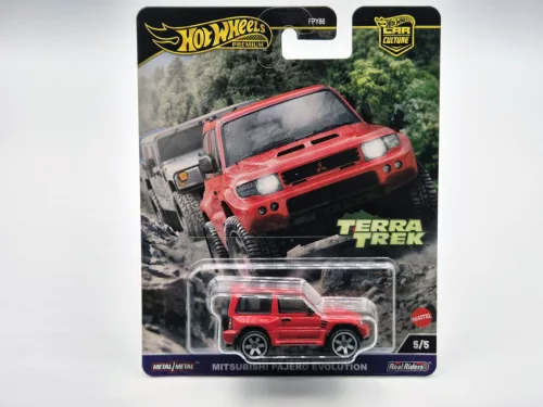 Hot Wheels Premium - Car Culture Terra Trek - Mitsubishi Pajero Evolution - Hot Wheels - 1:64