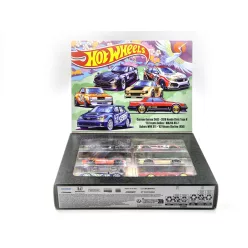   Hot Wheels Japan Theme - комплект от 6 броя в подаръчна кутия - Custom Datsun 240Z - 2018 Honda Civic Type R - 1970 Toyota Celica - Mazda RX-7 - Subaru WRX STi0 - 1982 Nissan Skyline R30 - Hot Wheels - 1:64