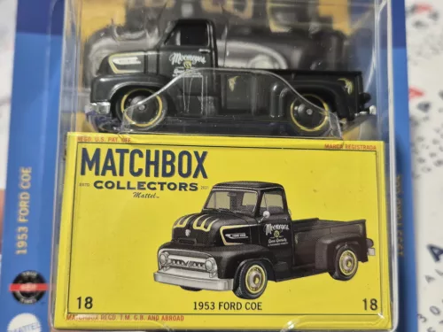 Matchbox Collectors - 1953 Ford Coe - черен - Matchbox - 1:64