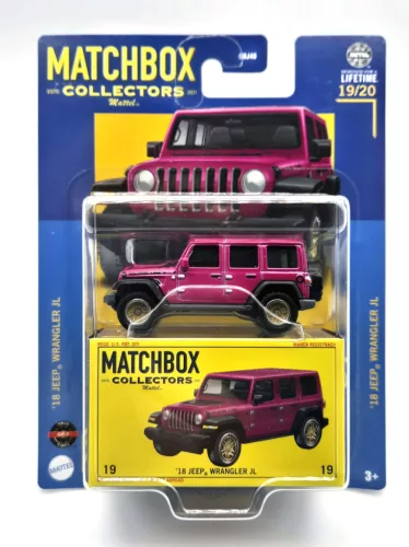 Matchbox Collectors - 2018 Jeep Wrangler JL - Matchbox - 1:64