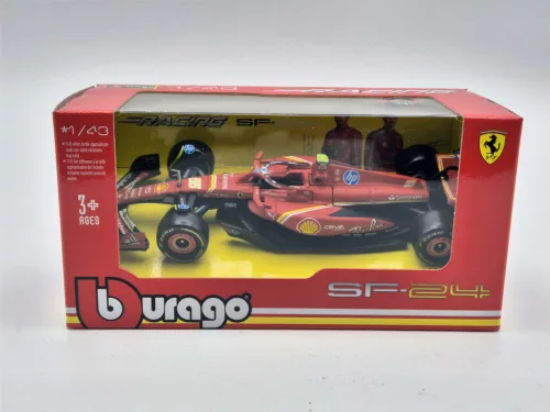 Ferrari SF-24 Team Scuderia F1 #55 (2024) - Imola - Carlos Sainz - Bburago - 1:43
