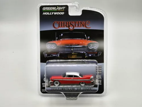 Plymouth Fury (1958) - Evil Version - Christine - Greenlight - 1:64