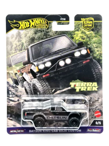 Hot Wheels Premium - Car Culture Terra Trek - Datsun King Cab Baja Custom - CHASE CAR - Hot Wheels - 1:64