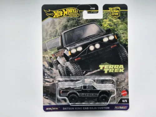 Hot Wheels Premium - Car Culture Terra Trek - Datsun King Cab Baja Custom - CHASE CAR - Hot Wheels - 1:64