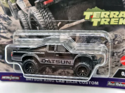 Hot Wheels Premium - Car Culture Terra Trek - Datsun King Cab Baja Custom - CHASE CAR - Hot Wheels - 1:64