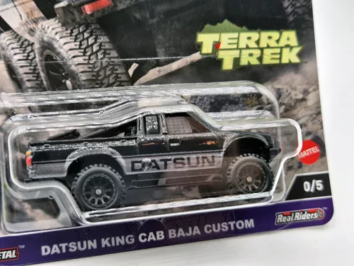 Hot Wheels Premium - Car Culture Terra Trek - Datsun King Cab Baja Custom - CHASE CAR - Hot Wheels - 1:64