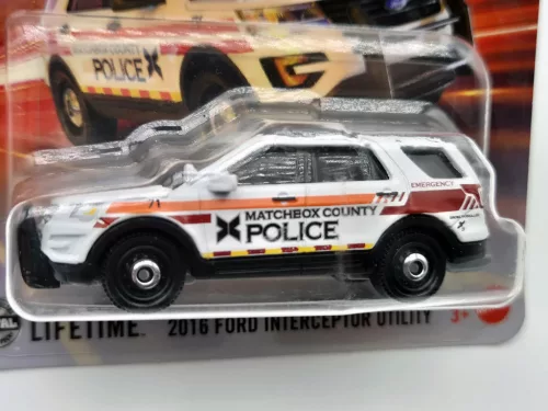 Ford Interceptor Utility (2016) - 96/125 - блистер - Matchbox - 1:64