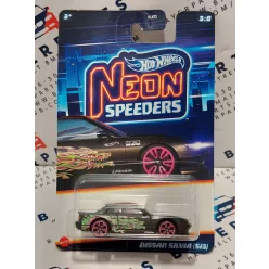   Hot Wheels Nissan Silvia (S13) - Neon Speeders - Hot Wheels - 1:64