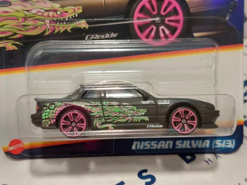Hot Wheels Nissan Silvia (S13) - Neon Speeders - Hot Wheels - 1:64