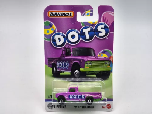 Matchbox Candy - '62 Nissan Junior - 1/6 - дълга карта - Matchbox - 1:64