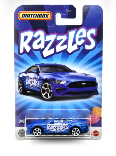 Matchbox Candy - '19 Ford Mustang Coupe - 3/6 - дълга карта - Matchbox - 1:64