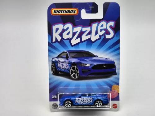 Matchbox Candy - '19 Ford Mustang Coupe - 3/6 - дълга карта - Matchbox - 1:64