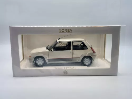 Renault R5 GT TURBO MKII (1989) - бял - Norev - 1:18