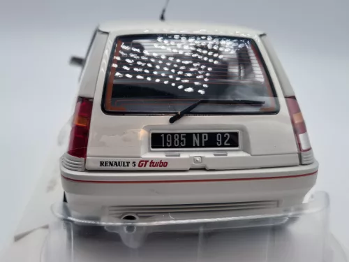 Renault R5 GT TURBO MKII (1989) - бял - Norev - 1:18