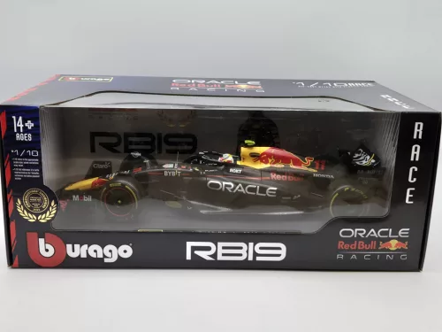 Red Bull RB19 F1 #1 (2023) - Sergio Perez - С ПИЛОТ - Burago - 1:18