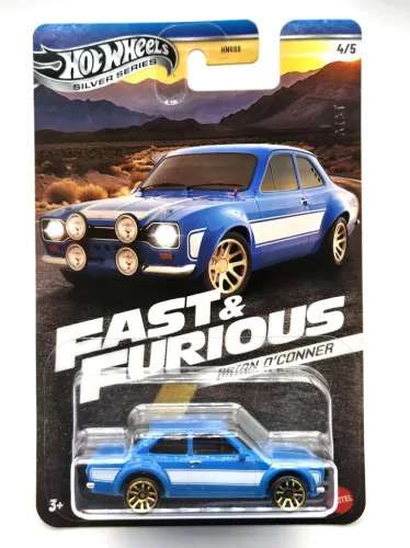 Hot Wheels Fast and Furious - Fast & Furious 4/5 - Ford Escort RS1600 - Brian - Hot Wheels - 1:64