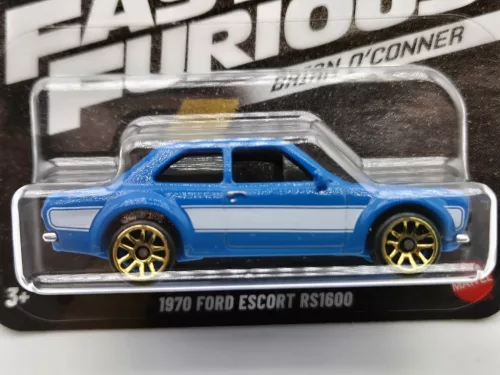 Hot Wheels Fast and Furious - Fast & Furious 4/5 - Ford Escort RS1600 - Brian - Hot Wheels - 1:64