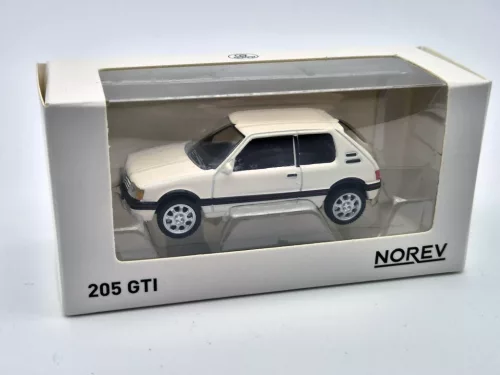Peugeot 205 GTI (1988) - бял - Norev - 1:54