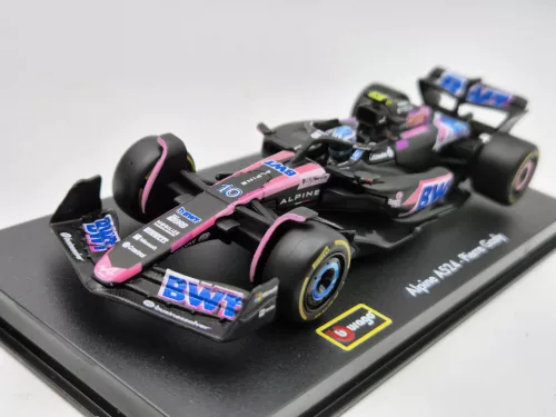 BWT Racing Alpine A524 F1 #10 (2024) - Pierre Gasly - С ПИЛОТ - Bburago - 1:43