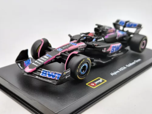 BWT Racing Alpine A524 F1 #31 (2024) - Esteban Ocon - С ПИЛОТ - Bburago - 1:43