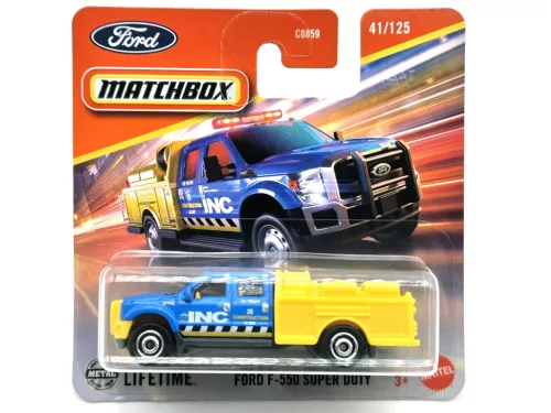 Ford F-550 Super Duty - 41/125 - блистер - Matchbox - 1:64