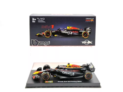 Red Bull RB20 F1 #1 (2024) - Max Verstappen - С ПИЛОТ - Bburago - 1:43