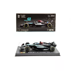   Mercedes GP W15 EQ Performance F1 #63 (2024) - George Russel - С ПИЛОТ - Bburago - 1:43