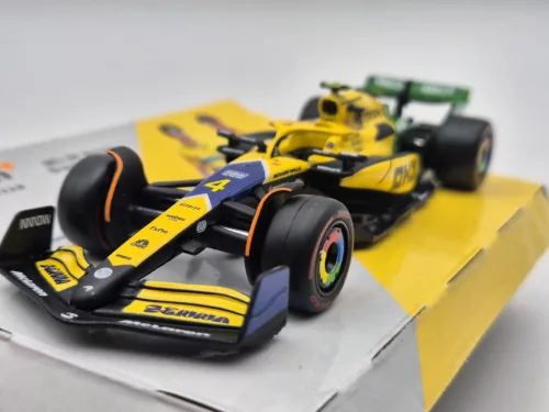 McLaren MCL38 F1 #4 (2024) - Monaco GP (Senna 30th Anniversary) - Lando Norris - Bburago - 1:43