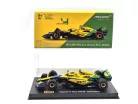 McLaren MCL38 F1 #4 (2024) - Monaco GP (Senna 30th Anniversary) - Lando Norris - С ПИЛОТ - Bburago - 1:43