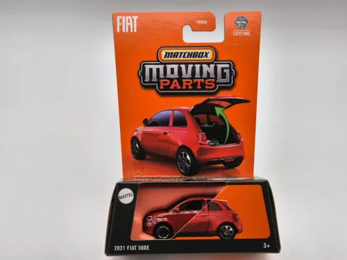 Matchbox Moving Parts - Fiat 500E (2021) - Matchbox - 1:64
