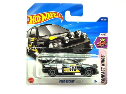 Hot Wheels Ford Escort - Compact Kings 4/10 - 113/250 - Hot Wheels - 1:64