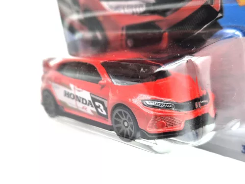 Hot Wheels Honda Civic Type R (2018) - Then and Now 3/10 - 123/250 - Hot Wheels - 1:64
