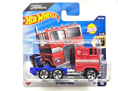 Hot Wheels Optimus Prime - HW Screen Time 6/10 - Transformers - 104/250 - Hot Wheels - 1:64