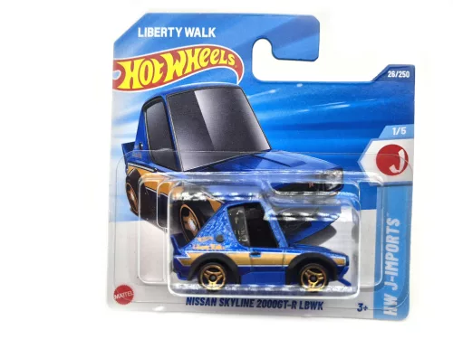 Hot Wheels Nissan Skyline 2000GT-R LBWK - HW-J Imports 1/5 - 26/250 - Hot Wheels - 1:64