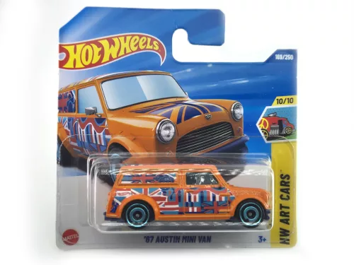 Hot Wheels '67 Austin Mini Van - HW Art Cars 10/10 - 169/250 - Hot Wheels - 1:64
