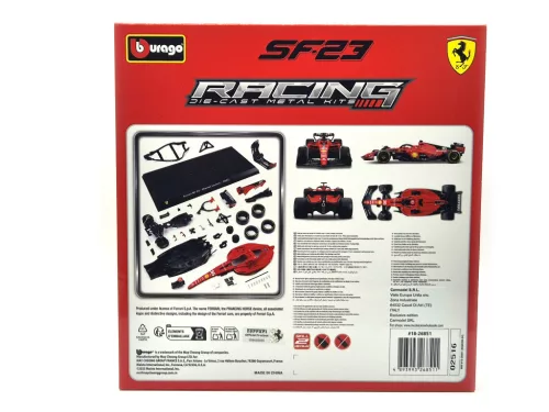 Ferrari SF-23 F1 #16 (2023) - Charles Leclerc - сглобяем модел - Bburago - 1:24