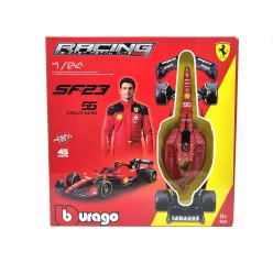   Ferrari SF-23 F1 #55 (2023) - Carlos Sainz - сглобяем модел - Bburago - 1:24