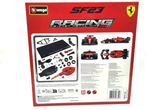 Ferrari SF-23 F1 #55 (2023) - Carlos Sainz - сглобяем модел - Bburago - 1:24