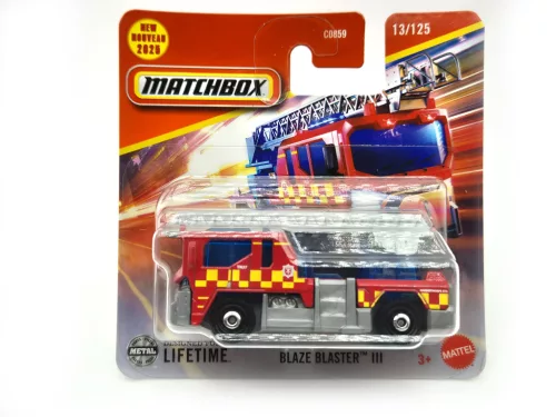 Blaze Blaster III пожарна кола - 13/125 - блистерно - Matchbox - 1:64