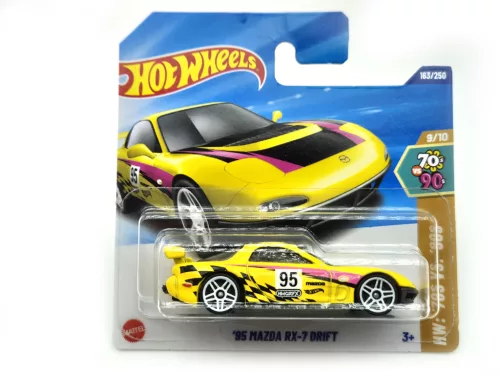 Hot Wheels '95 Mazda RX-7 Drift - HW: '70s vs. '90s 9/10 - 163/250 - Hot Wheels - 1:64