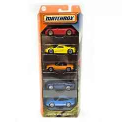   Matchbox комплект от 5 коли - Porsche Heroes / Héros - Matchbox - 1:64