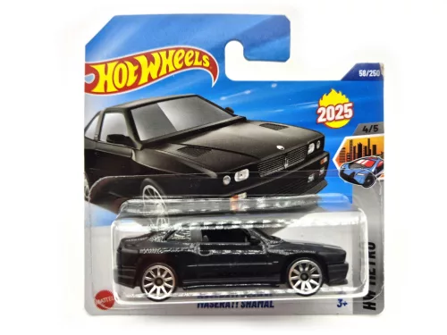 Hot Wheels Maserati Shamal - HW Metro 4/5 - 58/250 - черен - Hot Wheels - 1:64