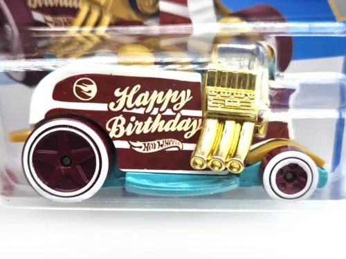 Hot Wheels Birthday Burner - HW Celebration Racers 5/10 - 143/250 - TH - Treasure Hunt - Hot Wheels - 1:64