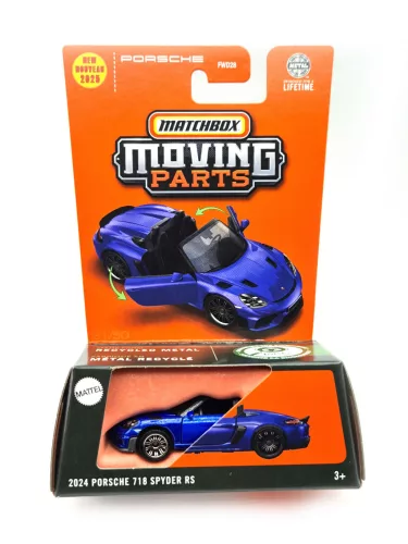 Matchbox Moving Parts - Porsche 718 Spyder RS (2024) - Matchbox - 1:64