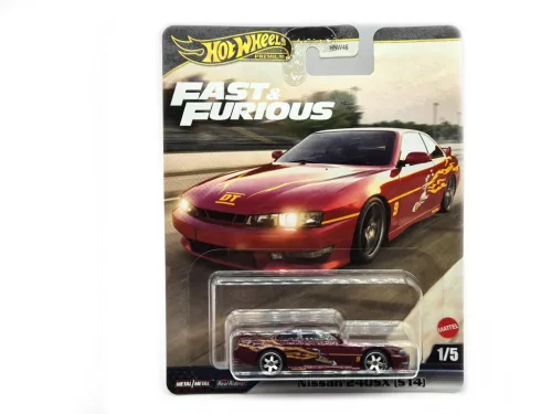 Hot Wheels Fast and Furious - Fast & Furious 1/5 - Nissan 240SX (S14) - Hot Wheels - 1:64