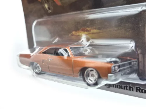 Hot Wheels Fast and Furious - Смъртоносно бързи 4/5 - 1970 Custom Plymouth Roadrunner - Hot Wheels - 1:64
