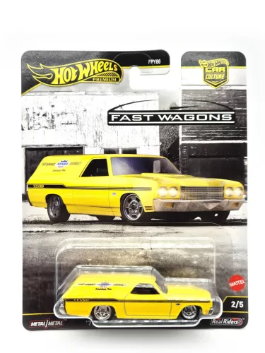 Hot Wheels Premium - Fast Wagons 2/5 - '70 Chevelle SS Wagon - Hot Wheels - 1:64