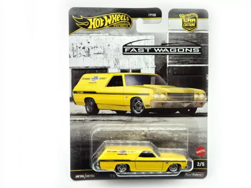 Hot Wheels Premium - Fast Wagons 2/5 - '70 Chevelle SS Wagon - Hot Wheels - 1:64