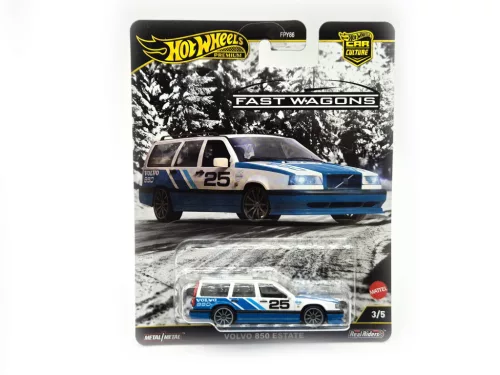 Hot Wheels Premium - Fast Wagons 3/5 - Volvo 850 Estate - Hot Wheels - 1:64